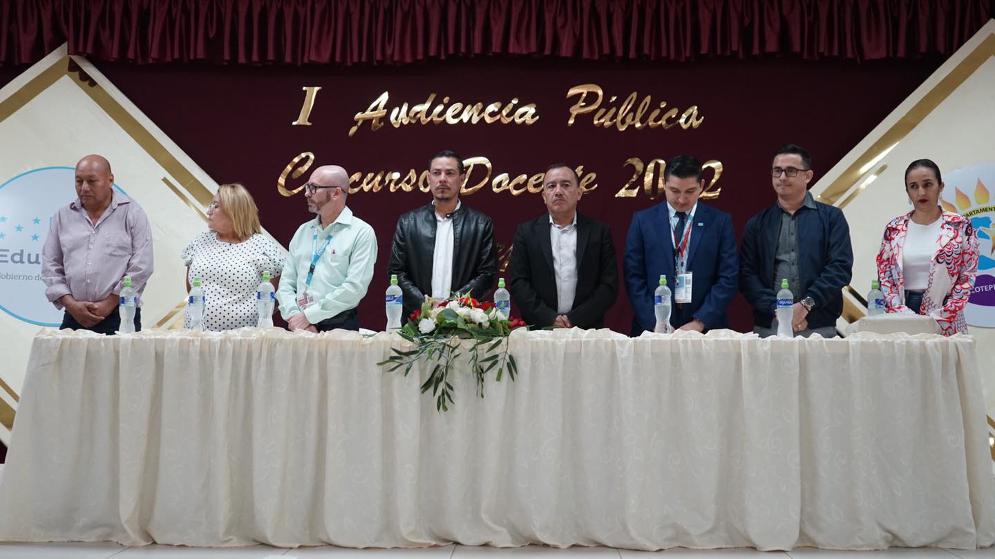 Audencia Pública Concurso Docente 2022 Ocotepeque.