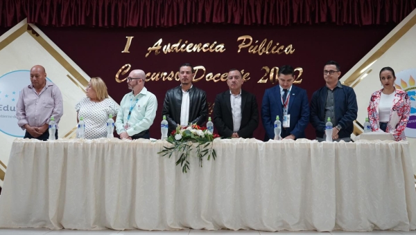 Audencia Pública Concurso Docente 2022 Ocotepeque.